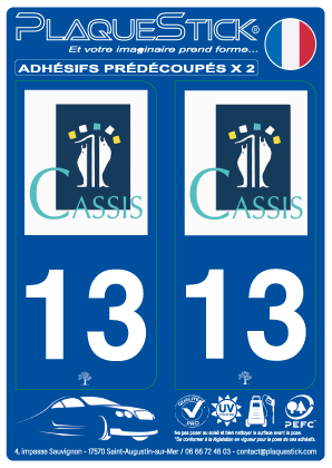 13 -Cassis PlaqueStick