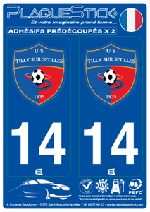 14 -Tilly-sur-Seulles "US" PlaqueStick