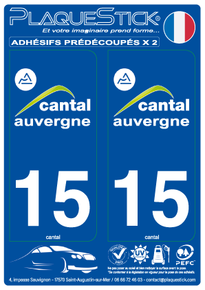 15 -Cantal PlaqueStick