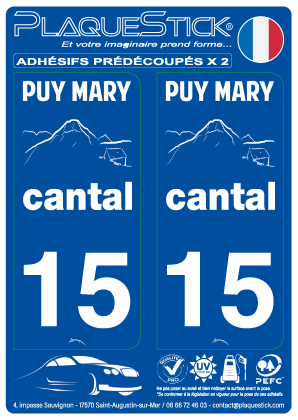 15 -Puy Mary PlaqueStick