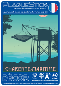 17 - Charente-Maritime "Wind Rose" Decor