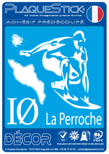 17 -Île d'Oléron "La Péroche" Bleu, Décor