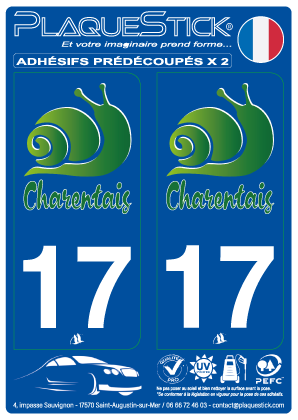 17 -Le Charentais PlaqueStick