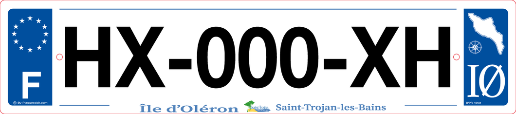 17 -Plaque immatriculation 