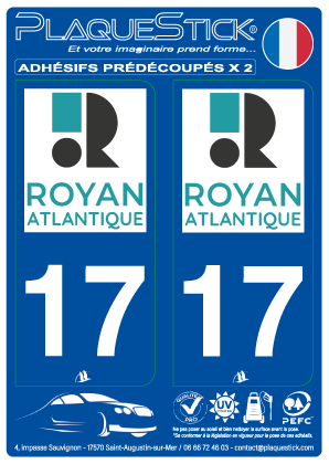 17 -Royan-Atlantique PlaqueStick