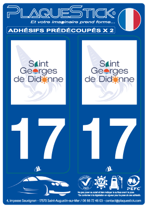 17 -Saint-Georges-de-Didonne PlaqueStick
