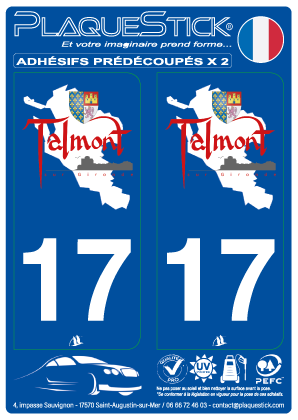 17 -Talmont-sur-Gironde PlaqueStick