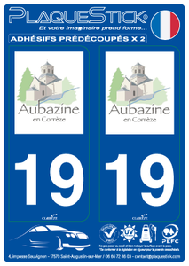 19 -Aubazine PlaqueStick
