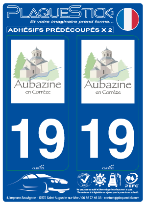 19 -Aubazine PlaqueStick
