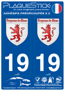 19 -Perpezac-le-Blanc "Blason"