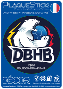 21 -Dijon "Dijon-Bourgogne-Handball" Décor