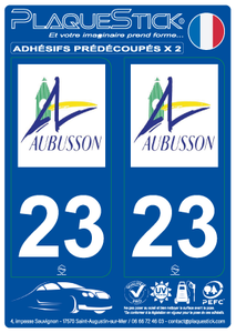 23 -Aubusson PlaqueStick
