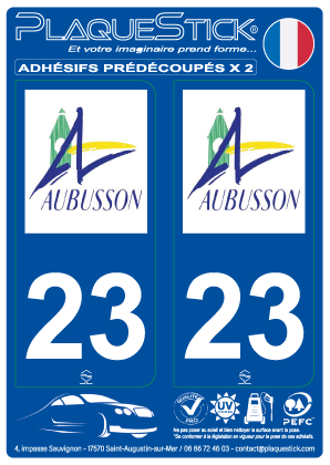 23 -Aubusson PlaqueStick