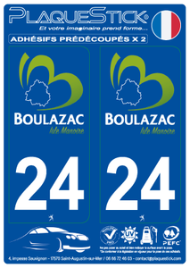 24 -Boulazac PlaqueStick