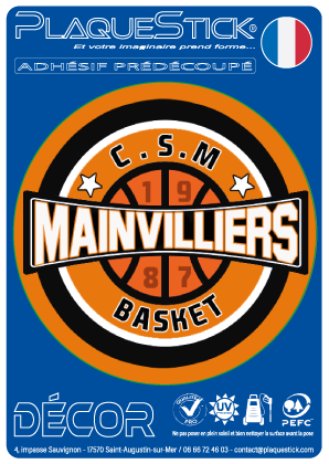 28 -Mainvilliers “CSM” Basket, Decor
