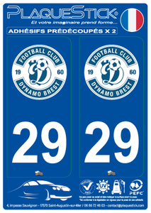 29 -Brest "Dynamo FC" PlaqueStick