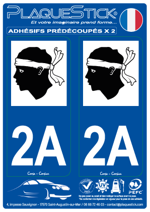 2A -Corse PlaqueStick