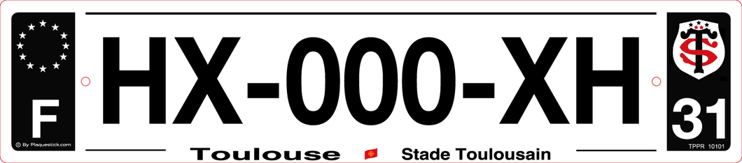 31 -Plaque immatriculation 