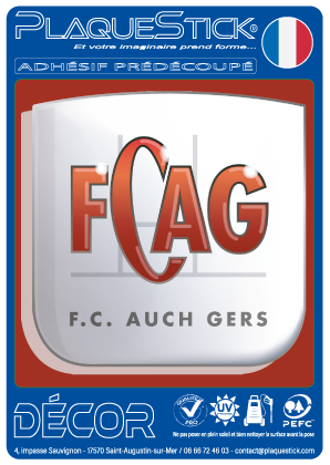 32 -Auch-Gers “Football Club” Decor