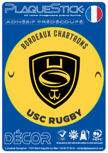 33 -Bordeaux "Chartrons USC" Rugby Decor