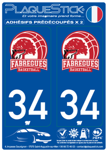 34 -Fabrègues "Coat of Arms"