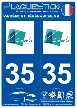35 -Cancale PlaqueStick