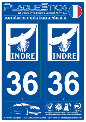 36 -Indre PlaqueStick
