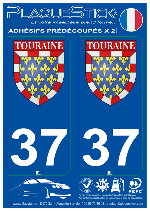 Décalcomanies Blasons Provinces Allemandes - Lot De Plusieurs Couleurs, Format 170x90mm Par INTERDECAL