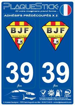 39 -Bresse-Jura-Foot PlaqueStick