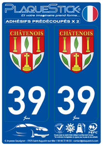 39 -Fraisans "Coat of Arms"