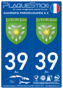 39 -Fraisans "Coat of Arms"