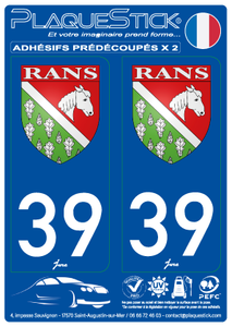 39 -Fraisans "Coat of Arms"