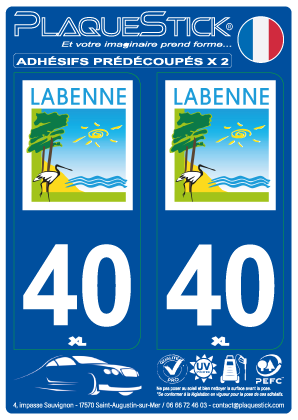 40 -Labenne PlaqueStick