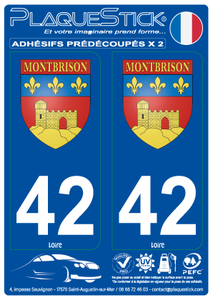 42 -Montbrison "Blason"