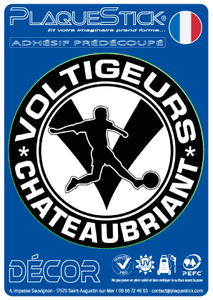 44 -Châteaubriant "Voltigeurs" Décor PlaqueStick