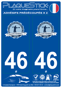 46 -Cahors "Handball" PlaqueStick