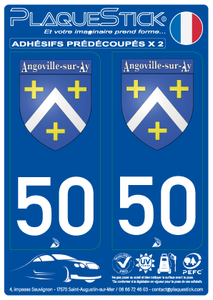 50 -Angoville-sur-Ay "Blason"