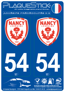 54 -Nancy "ASNL" 2018 PlaqueStick