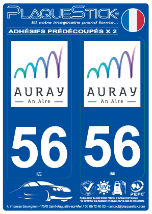 56 -Auray - An Alre PlaqueStick