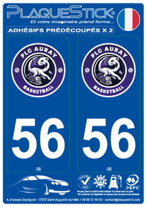 56 -Auray - An Alre "PLC Basketball" PlaqueStick