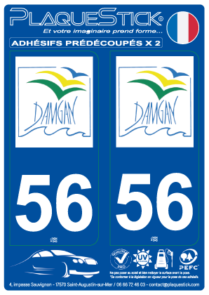 56 -Damgan PlaqueStick