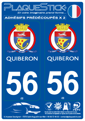 56 -Quiberon PlaqueStick