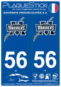 56 -Vannes "Mariners" PlaqueStick
