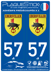 57 -Ebersviller "Coat of Arms"
