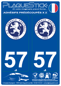 57 -Forbach "US" PlaqueStick