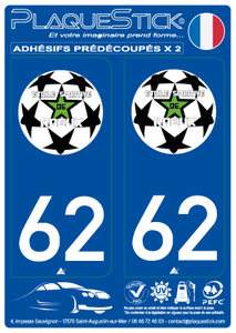 62 -Roeux "ES" PlaqueStick