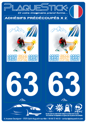 63 -Besse-Super-Besse PlaqueStick