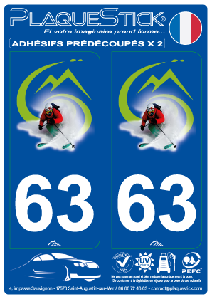 63 -Le Sancy PlaqueStick