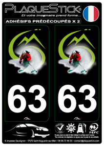 63 -Le Sancy PlaqueStick
