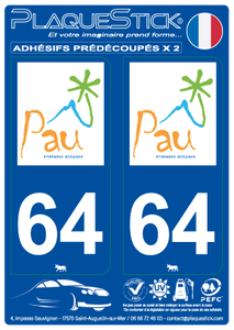 64 -Pau PlaqueStick